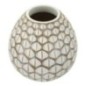 Vaso in resina bianca 27x27 cm
