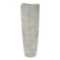 Vaso em resina branca 19x55 cm Vaso em resina branca 19x55 cm