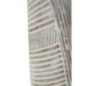 Vaso em resina branca 19x55 cm Vaso em resina branca 19x55 cm