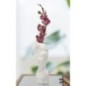 Vase visage femme en céramique blanche 10.5x10x24.7 cm