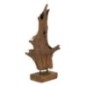 Oggetto decorativo in legno marrone 23x27x64 cm - Pezzo unico