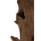 Objeto decorativo en madera marrón 23x27x64 cm - Pieza única