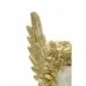 Escultura Atenea de resina blanca 15x14,5x32 cm