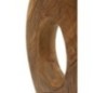 Círculo com base em teca castanha, 28 x 10 x 38 cm - Peça única Círculo com base em teca castanha, 28 x 10 x 38 cm - Peça única