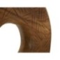 Círculo com base em teca castanha, 35 x 10 x 58 cm - Peça única Círculo com base em teca castanha, 35 x 10 x 58 cm - Peça única