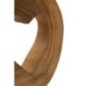 Cuore intagliato in teak marrone 20x10x28 cm - Pezzo unico