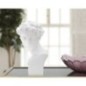 Busto joven romano en resina blanca 20x17,5x30 cm