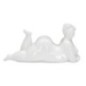 Statuette femme en polyrésine blanche 32x12,5x16 cm Statuette femme en polyrésine blanche 32x12,5x16 cm
