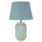 TABLE LAMP SQUARE TURQUOISE CM Ø 28X44