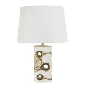 Lampe de table en céramique doré 30x43,5 cm