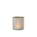 Porta-velas em vidro verde 15x15x15 cm Porta-velas em vidro verde 15x15x15 cm
