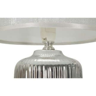 Lampe de table en céramique blanche 20x29 cm
