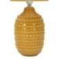 Candeeiro de cerâmica amarelo, 15 x 30,5 cm Candeeiro de cerâmica amarelo, 15 x 30,5 cm