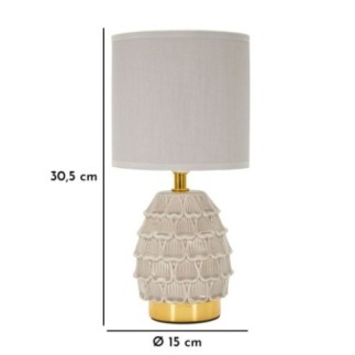 BADSIDE LAMP PIGNY GREY CM Ø 15X30,5