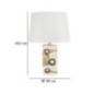 Lampe de table en céramique doré 30x43,5 cm Lampe de table en céramique doré 30x43,5 cm