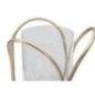 Porta-velas em metal dourado, 16 x 21,5 cm Porta-velas em metal dourado, 16 x 21,5 cm