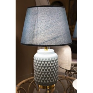 TABLE LAMP SQUARE TURQUOISE CM Ø 28X44