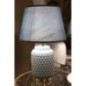 TABLE LAMP SQUARE TURQUOISE CM Ø 28X44