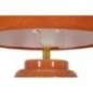Lampe de table en céramique orange 28x44 cm