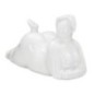 Statuette femme en polyrésine blanche 32x12,5x16 cm Statuette femme en polyrésine blanche 32x12,5x16 cm