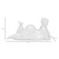 Statuette femme en polyrésine blanche 32x12,5x16 cm Statuette femme en polyrésine blanche 32x12,5x16 cm
