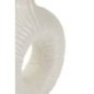 Lampe de table en céramique blanche 28,5x15x43 cm