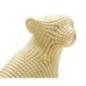 Estatueta de leopardo em poliresina dourada, 23 x 15,5 x 29 cm Estatueta de leopardo em poliresina dourada, 23 x 15,5 x 29 cm