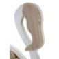 Estatueta de flamingo rosa em poliresina branca, 31 x 9 x 56 cm Estatueta de flamingo rosa em poliresina branca, 31 x 9 x 56 cm