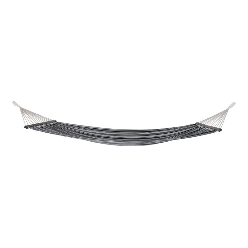 Hamac en polyester noir 200x120 cm Hamac en polyester noir 200x120 cm
