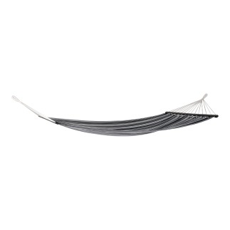 Hamac en polyester noir 200x120 cm