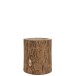 Cache-pot en bois de paulownia naturel 28x28x32 cm Cache-pot en bois de paulownia naturel 28x28x32 cm