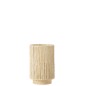 Lampada a led in metallo beige 10.5x10.5x16 cm Lampada a led in metallo beige 10.5x10.5x16 cm