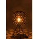Lampe trépied en bois noir 29x29x59.5 cm Lampe trépied en bois noir 29x29x59.5 cm