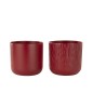 Set di 2 coprivasi in ceramica Rosso 20,5x20,5x20 cm
Set di 2 coprivasi in ceramica Rosso 20,5x20,5x20 cm