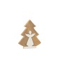 Anjo em madeira de manga 16,5 x 2,5 x 20 cm Anjo em madeira de manga 16,5 x 2,5 x 20 cm