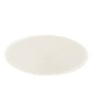 Conjunto de guardanapos redondos em papel branco D.38cm Conjunto de guardanapos redondos em papel branco D.38cm
