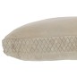 Cuscino quadrato in pelle grigia 45x45x7 cm Cuscino quadrato in pelle grigia 45x45x7 cm