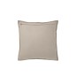 Cuscino quadrato in pelle grigia 45x45x8 cm Cuscino quadrato in pelle grigia 45x45x8 cm