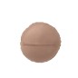 Cuscino rotondo in pelle marrone 45x45x8 cm Cuscino rotondo in pelle marrone 45x45x8 cm
