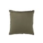 Cuscino quadrato in pelle verde 45x45x8 cm Cuscino quadrato in pelle verde 45x45x8 cm