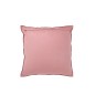 Cuscino in pelle rossa con nappe 45x45x8 cm Cuscino in pelle rossa con nappe 45x45x8 cm