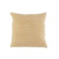 Cuscino quadrato in tessuto beige 45x45x14 cm Cuscino quadrato in tessuto beige 45x45x14 cm