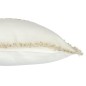 Cuscino quadrato in tessuto bianco 45x45x3,75 cm Cuscino quadrato in tessuto bianco 45x45x3,75 cm
