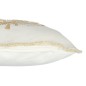 Cuscino quadrato in tessuto bianco 45x45x3,75 cm Cuscino quadrato in tessuto bianco 45x45x3,75 cm