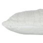 Cuscino quadrato in tessuto bianco 45x45x10 cm Cuscino quadrato in tessuto bianco 45x45x10 cm