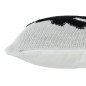 Cuscino in floccato di poliestere bianco 45x45x10 cm Cuscino in floccato di poliestere bianco 45x45x10 cm
