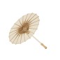 Parasol en textile blanc 47x47x57 cm Parasol en textile blanc 47x47x57 cm