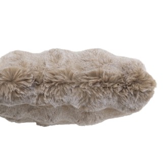 COUSSIN WAVE POLYESTER TAUPE