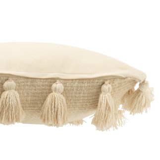 COUSSIN TISSÉ FLOCHES COT BEI 