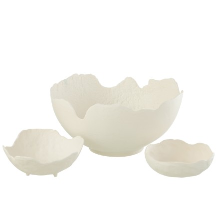 BOL ALUMINIUM BLANC LARGE 